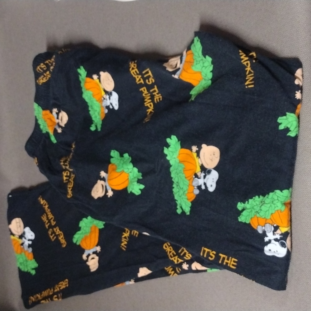 PEANUTS The Great Pumpkin lounge pants M